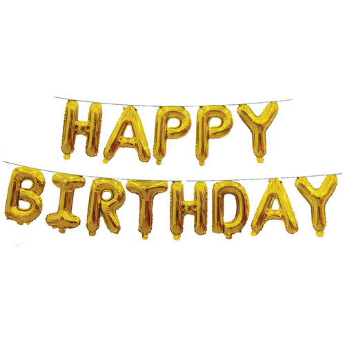 بادکنک فویلی مدل هپی برزدی (Happy Birthday)