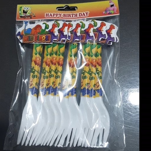 چنگال دایناسور بسته 10عددی